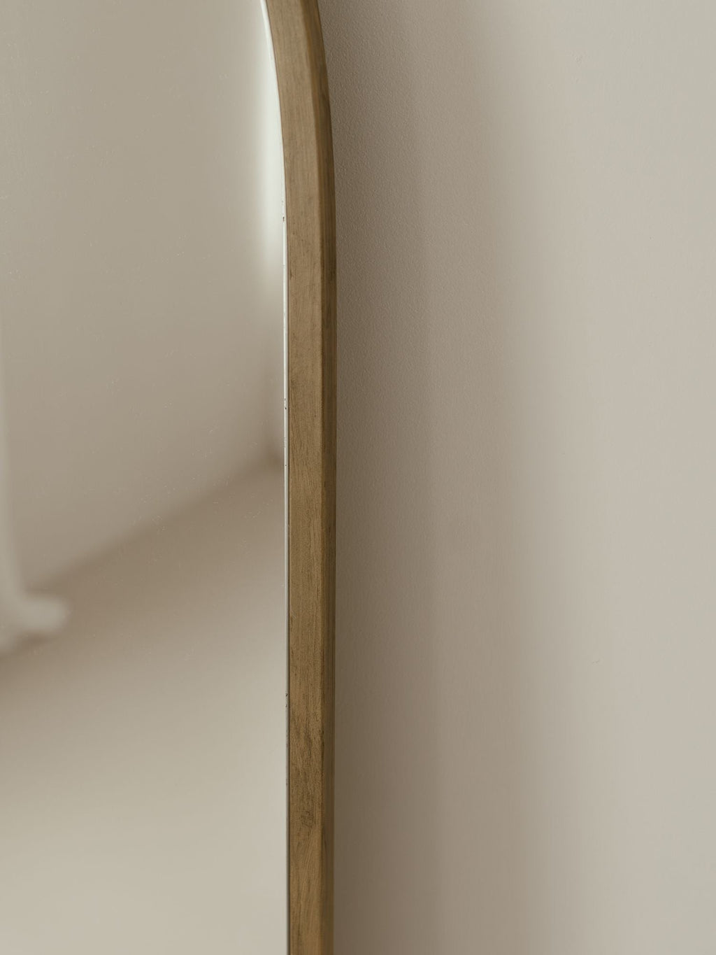 Large Standing Oval Mirror 180x100 Bronze